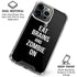 Eat Brains and Zombie On Black iPhone 16 Pro Clear Case